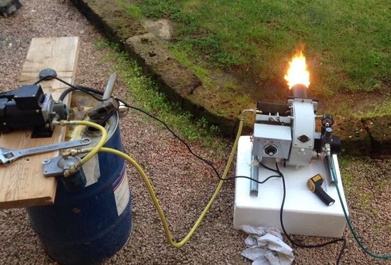 Meerdere functies KV 03 brandstofbrandstofbrander 8 bar werkdruk Gemakkelijk onderhoud