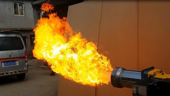 900000 Kcal Recycled Oil Burner 70-80 l / h Tiga Flame Stage Perbaikan mudah