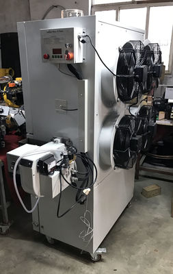 Conception de vitres de chauffage à huile usée portables intelligentes 600 à 800 m2