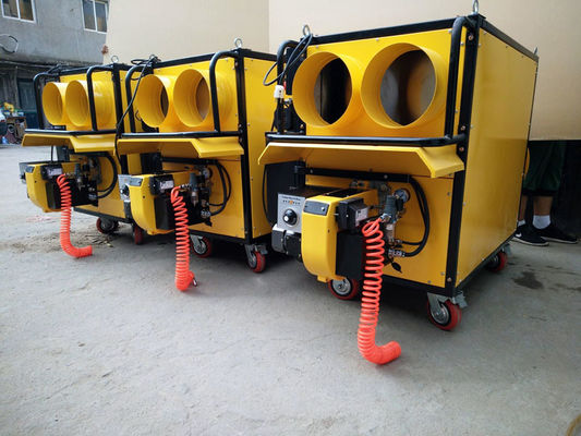 Stabilny podgrzewacz oleju odpadowego KVH5000 80 - 120 Kw Moc wyjściowa do stoiska farbowego