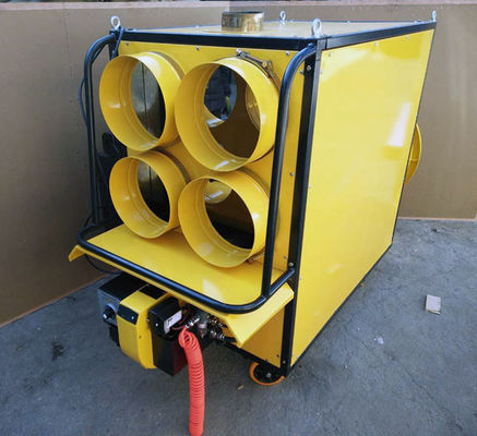 400000 Btu / H Output Penghangat Minyak Limbah 1000 - 1200 Sqm Area Pemanasan