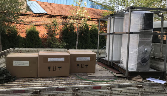 Verticale afvaloliebrander warmwaterketel met hoge prestaties gemakkelijke installatie